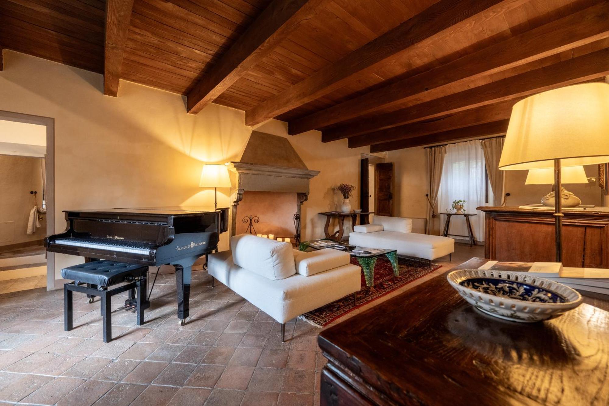 Palazzo Viviani Castello Di Montegridolfo Hotel Kültér fotó
