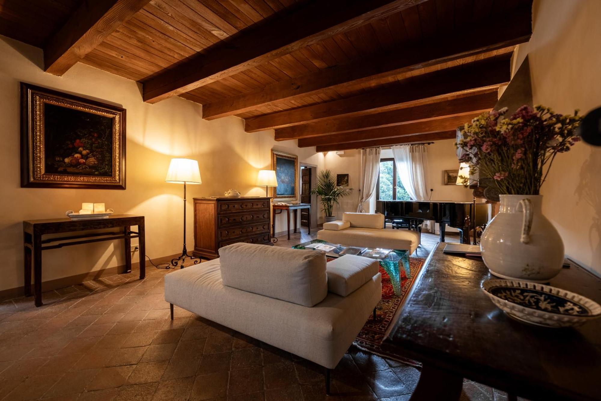 Palazzo Viviani Castello Di Montegridolfo Hotel Kültér fotó