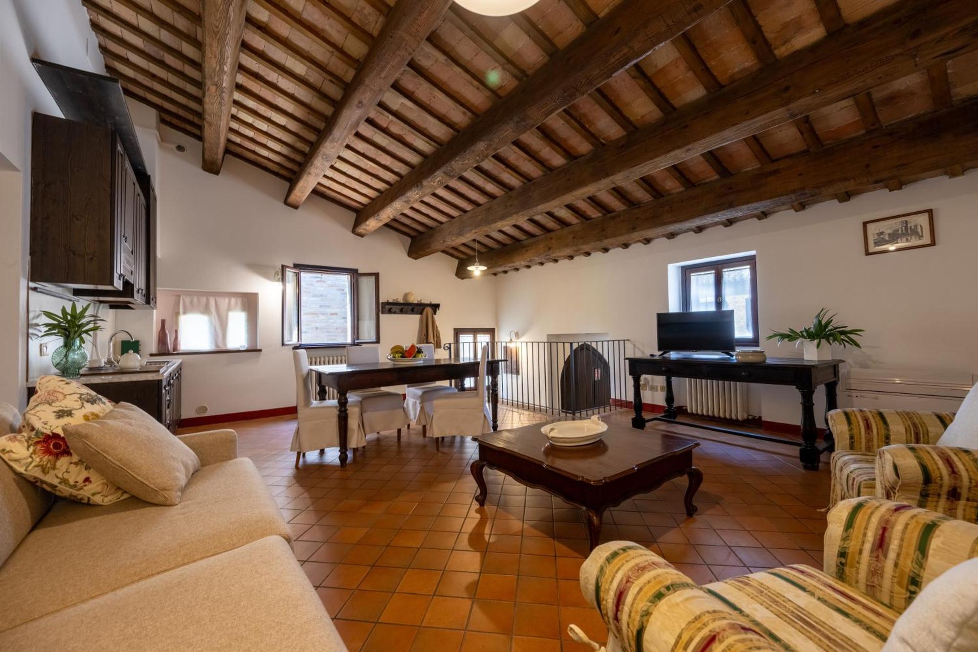 Palazzo Viviani Castello Di Montegridolfo Hotel Kültér fotó